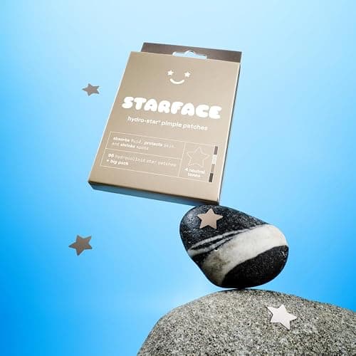 Starface Earth Star BIG PACK, Hydrocolloid Pimple Patches, Absorb Fluid and Reduce Redness, Cute Star Shape and 4 Neutral Colors (96 Count) thumbnail 3