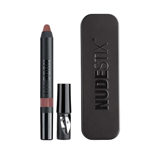 Nudestix Intense Matte Lip + Cheek Pencil – 3-in-1 Long-Wear Matte Lipstick, Lip Liner & Blush Stick | Waterproof, Vegan, Preservative-Free - Image 1