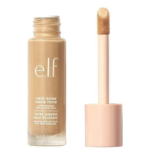 e.l.f. Halo Glow Liquid Filter, Complexion Booster For A Glowing, Soft-Focus Look, Infused With Hyaluronic Acid, Vegan & Cruelty-Free, 5 Medium/Tan - Image 1
