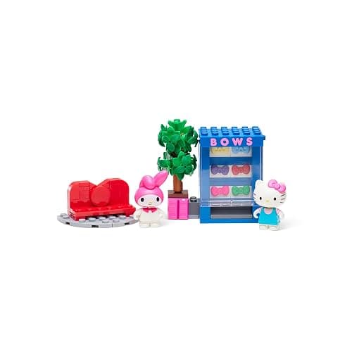 BLDR Hello Kitty and Friends Bow Vending Machine Building Set 0112 with Hello Kitty and My Melody Minifigures - Gift for Kids and Sanrio Fans Ages 8+ thumbnail 4