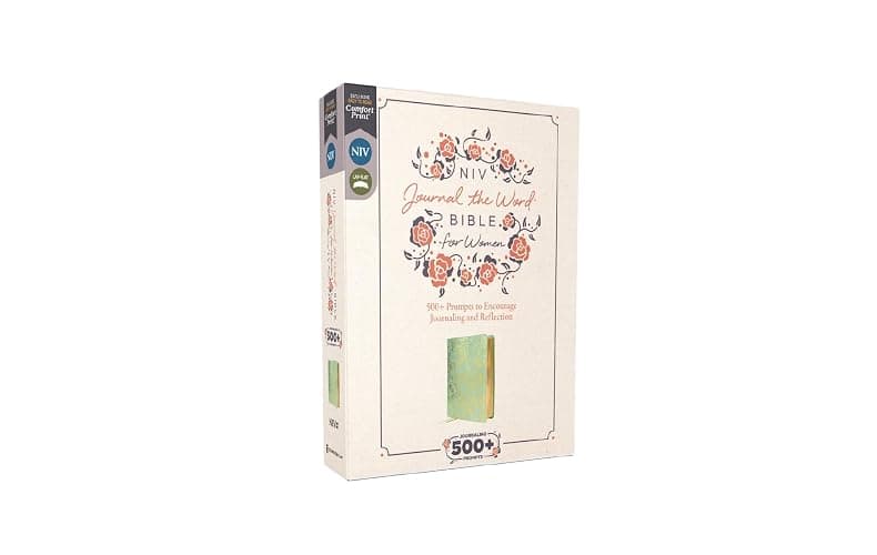 NIV, Journal the Word Bible for Women (Perfect for Note-Taking), Leathersoft, Teal, Red Letter, Comfort Print: 500+ Prompts to Encourage Journaling and Reflection thumbnail 13