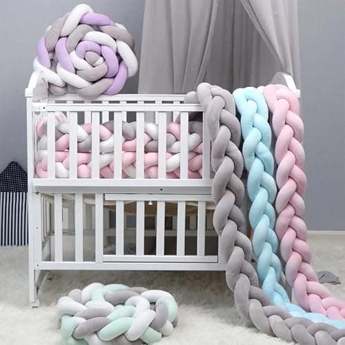 GYCF Knotted Cushion, Braided Knotted Cushion, Handmade Soft Knot Pillow, Cotton Bed Set All Round Braided Pillow for Room Bed, Decor Knot Pillow,A16,1.5 m thumbnail 2