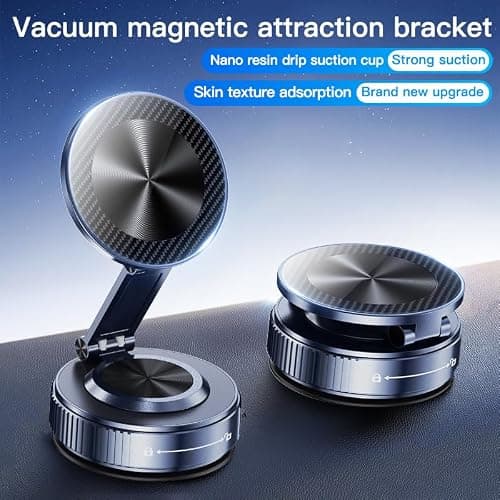 for Magsafe Car Mount, Magnetic Phone Holder for Your Car, Strong Suction | [105+LBS & 3800gf Magnetic] 360° Adjustable Car Phone Holder for iPhone 17 16 15 14 13 12 Pro Max Air Plus,Car Accessories thumbnail 4