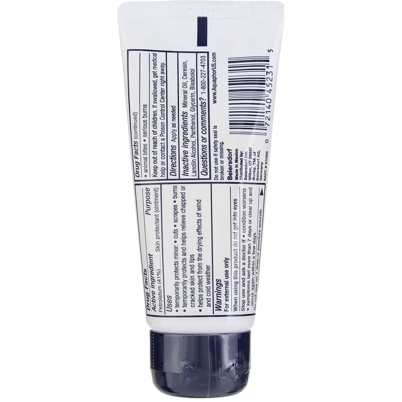Eucerin Aquaphor Healing Skin Ointment Advanced Therapy, 1.75 Oz thumbnail 3