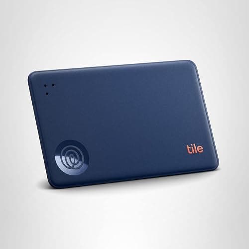 Life360 Tile Slim - Wallet Finder, Bluetooth Tracker and Item Locator for Luggage Tags, Passports and More. Both iOS and Android Compatible. Phone Finder. 1-Pack (Navy Blaze) thumbnail 9