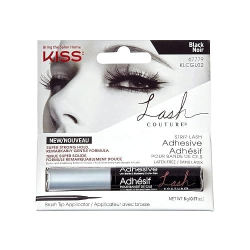 KISS Lash Couture, Lash Glue, Super Strong Strip Lash Adhesive, Black, Includes Lash Adhesive, Long Lasting Wear, Can Be Used with Strip Lashes and Lash Clusters thumbnail 3
