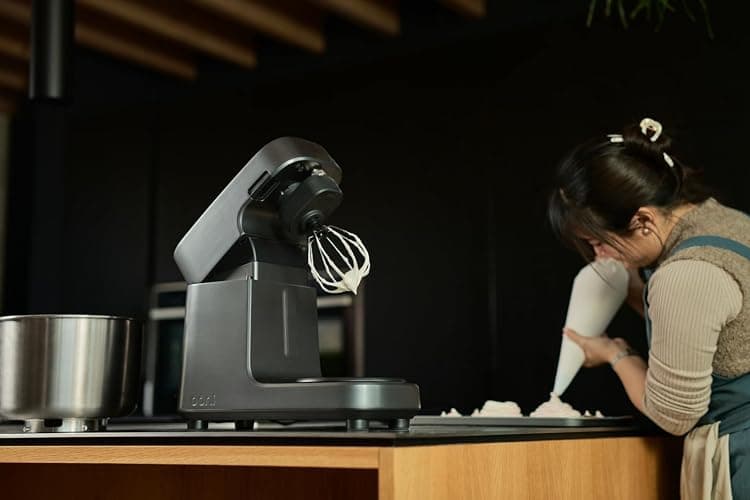 Ooni Halo Pro Spiral Mixer - Dough Stand Mixer with Attachments, 7.3 Quart Capacity and 58 Speed Settings - Charcoal Grey thumbnail 6