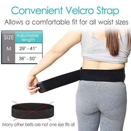 Breathable Peritoneal Dialysis Belt with Mesh Pouch PD Catheter Transfer Set Holder Accessories with Slits for G-Tube Feeding Tube Peg Tubing Stomach Women Men Adults Black thumbnail 3