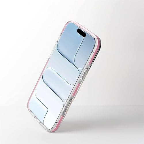 Dumkery Girly Phone Case Compatible with iPhone 17 Pro Max, Cute Bow Aesthetic Pattern Print Cases, Soft TPU Anti Yellowing, Anti Shock Cover for Girls Women Pink thumbnail 3