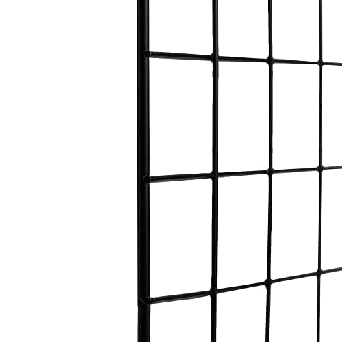 Amazon Basics Cube Wire Grid Stackable Storage Shelves, 6-Cube, 12.6"D x 26"W x 38"H, Black thumbnail 4
