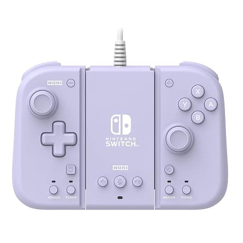 HORI Split Pad Compact Attachment Set (Lavender) for Nintendo Switch - Officially Licensed By Nintendo thumbnail 2