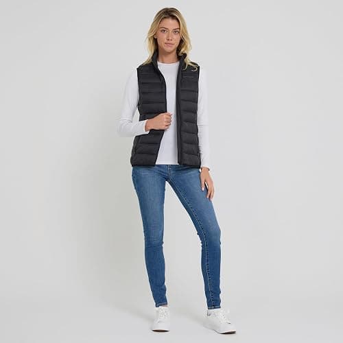 Spyder Womens Puffer Vest - Lightweight Sleeveless Puffer Vest Women - Cozy Fall Fashion Warm Quilted Jackets for Women thumbnail 2