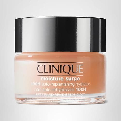Clinique Moisture Surge 100H Auto-Replenishing Hydrator Oil Free Face Moisturizer | With Hyaluronic Acid, Aloe Bioferment and Vitamins C + E | For All Skin Types | Hydrating + Moisturizing thumbnail 8
