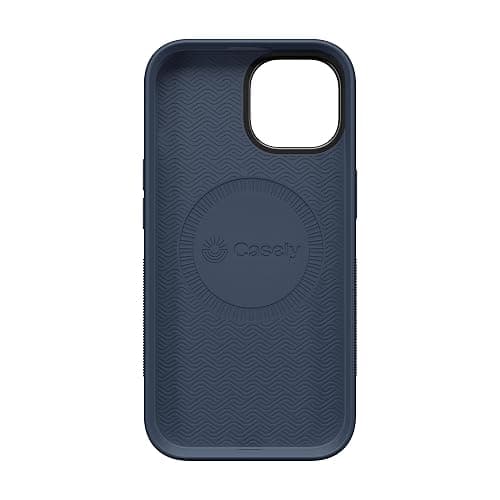 Casely iPhone 15 Case | Lovebug | Blue Hearts | Bold Protective Case Design | Compatible with MagSafe thumbnail 8