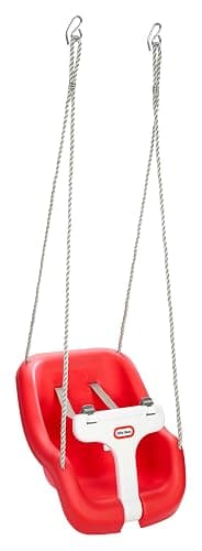 2-in-1 Snug 'n Secure Swing - Red with White Bar, Ages 9 Months to 4 Years - Image 1