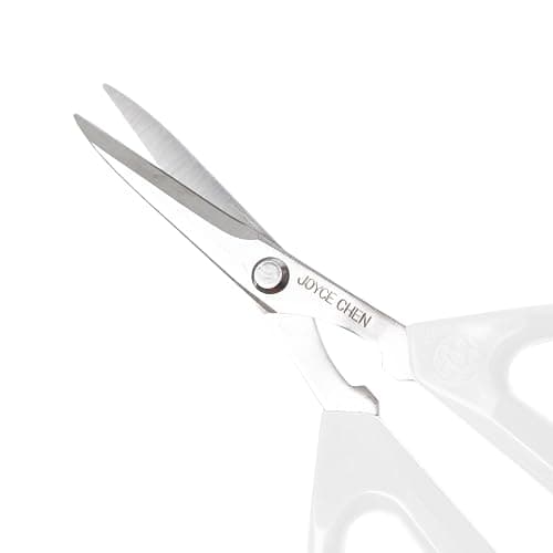 Joyce Chen Original Unlimited Kitchen Scissors All Purpose Kitchen Shears With Comfortable Handles, White 2.0 thumbnail 7