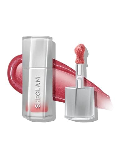 SHEGLAM Glass Lock Air Gloss High Shine Finish Moisturizing Lip Gloss-Hard Candy - Image 1