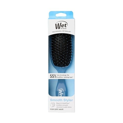 Wet Brush Shine Enhancer Hair Brush, Elemental Blue, Ultra-Soft IntelliFlex Bristles, Natural Boar Bristles for All Hair Types, For Women and Men, Wet and Dry, All Ages thumbnail 11