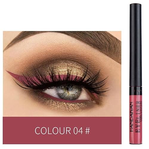12 Colors Matte Liquid Eyeliner Set Rainbow Colorful Neon Eyeliner Pencil Pigmented Waterproof Smudgeproof Long Lasting Gel Eye Liner Christmas Makeup Gift Kit for Women (Set A) thumbnail 10