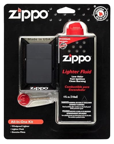 Zippo All-in-One Kit with Black Matte Windproof Lighter thumbnail 2