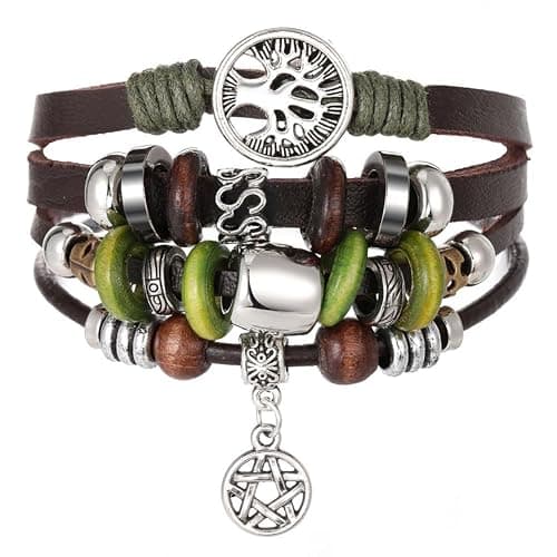 Btohrt Fairy Grunge Bracelet Leather Aesthetic Bracelets Boho Fairycore Aesthetic Accessories Jewelry thumbnail 7
