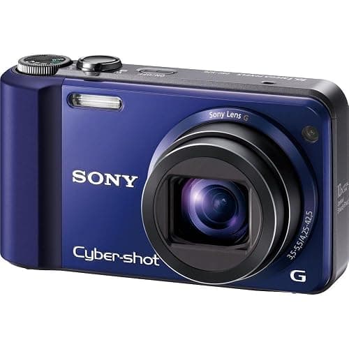 Sony Cyber-Shot DSC-H70 16.1 MP Digital Still Camera with 10x Wide-Angle Optical Zoom G Lens and 3.0-inch LCD (Blue) - Image 1