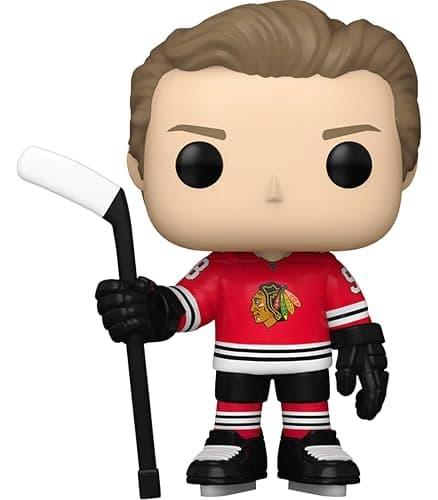 Connor Bedard #96 Facsimile Signed Reprint Laser Autographed Funko POP! Hockey NHL: Chicago Blackhawks Figurine with Protector Case thumbnail 2