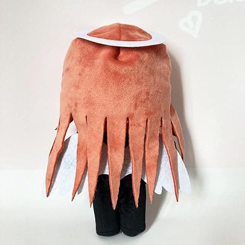 JCvCX Brown Hair Boy with White Halo Plush Toy Anime Figure Stuffed Plushies Soft Doll Pillow thumbnail 3