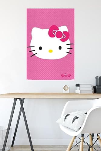 Trends International Unframed Poster Prints, Hello Kitty Face thumbnail 4