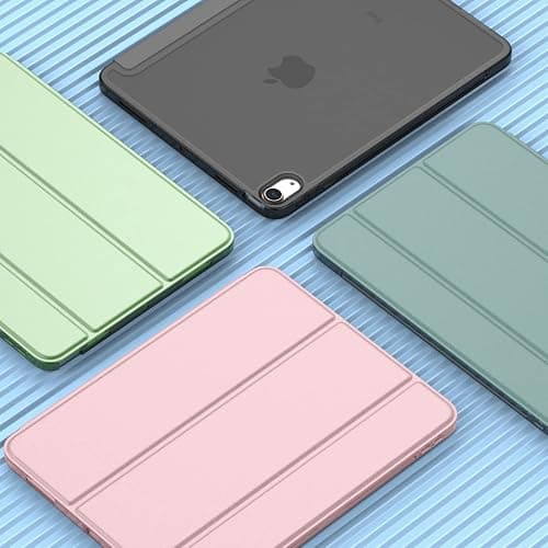 iMieet iPad Air 11 Inch Case M3 2025/M2 2024 - iPad Air 5th/4th Generation Case 2022/2020 10.9 Inch, Slim Hard PC Translucent Back Shell Cover, Support Touch ID(Pink) thumbnail 8
