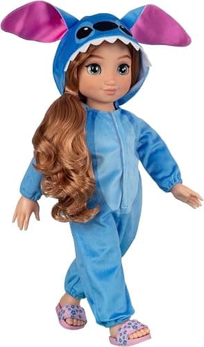 Disney Store 18" Stitch Inspired Fashion Doll with Accessories, Toothbrush, Toy Toothpaste and Shoes - Disney Dolls for Girls 6 Years +, Strawberry Blonde Doll - Image 1