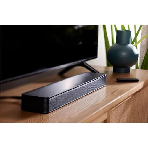 Bose TV Speaker - Soundbar for TV with Bluetooth and HDMI-ARC Connectivity, All-in-One Compact Soundbar, Includes Remote Control, Black thumbnail 2