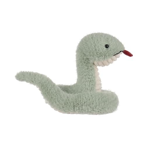 Apricot Lamb Snake Plush Soft Stuffed Animals Plushies Light Green thumbnail 4