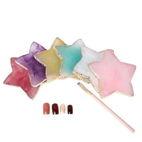 1 Piece Nail Art Palette Nail Polish Palette Mixing Palette Makeup Plate Nail Plates for Nail Art Nail Tip Holder Nail Art Display thumbnail 5