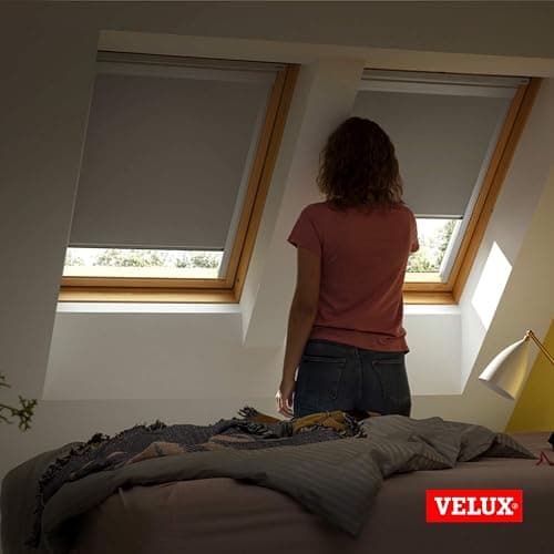 VELUX Original Roof Window Replacement Blackout Blind for C02, ‎Grey thumbnail 7