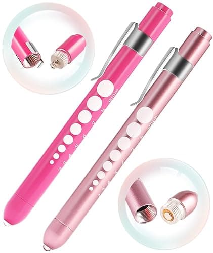 MEUUT 3 Pack Pen light & Medical Scissors-One Pantented Trauma Scissor Two LED Penlight with Pupil Gauge -8" Bandage Scissor for Nurse Doctor EMT thumbnail 4