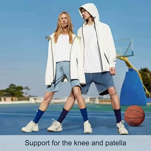 6pcs Patellar Tendon Support Straps,Silicone Patella Knee Brace for Knee Pain Relief,Flexible Patella Band for Sports Men Women thumbnail 3
