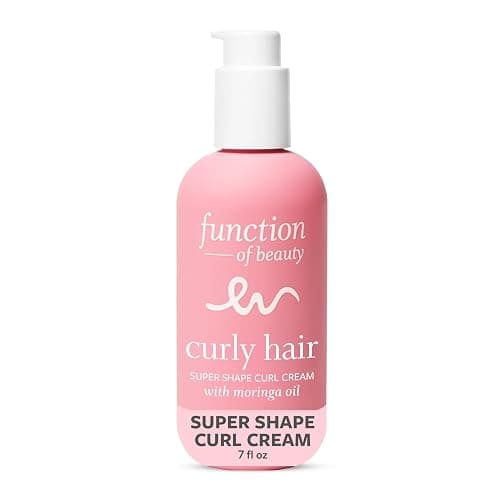 Function of Beauty Curl Cream for Curly Hair - Curling Cream, 1-Pack | Anti-Frizz Hair Styling & Defining Moisturizer for Frizzy & Dry Hair - Hair Cream for Shiny, Defined Curls - Curly Hair Care - Image 1
