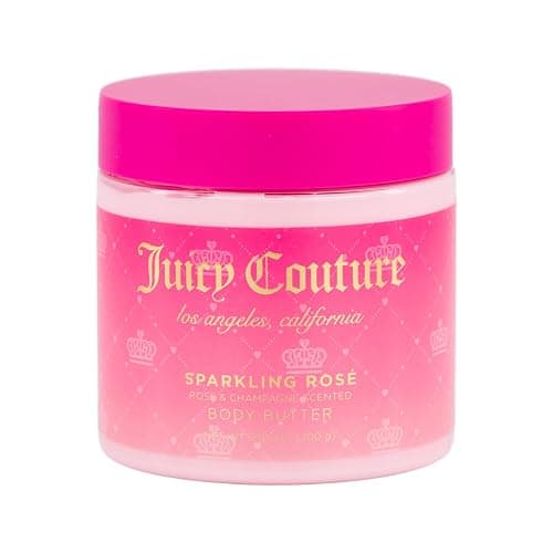 Juicy Couture Body Set – includes Sparkling Rose Shea Sugar Scrub, Body Butter, & Body Wash thumbnail 2
