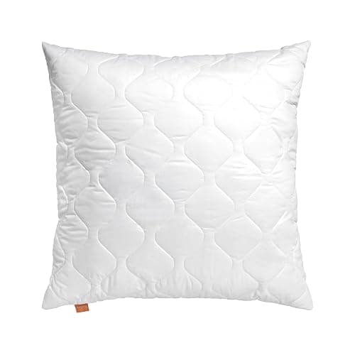 sleepling Kopfkissen 80x80 cm, Allergiker Kissen, waschbar, Made in EU, Ökotex, großes Schlafkissen 80 x 80, Bettkissen, Pillow, Komfort 100 - 1 - 80 x 80 cm - Image 1