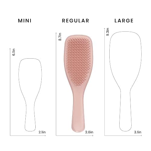 Tangle Teezer Ultimate Detangler Brush for Wet & Dry Hair, Eliminates Knots & Reduces Breakage for Straight to Wavy Hair Types, Summer Rose thumbnail 8
