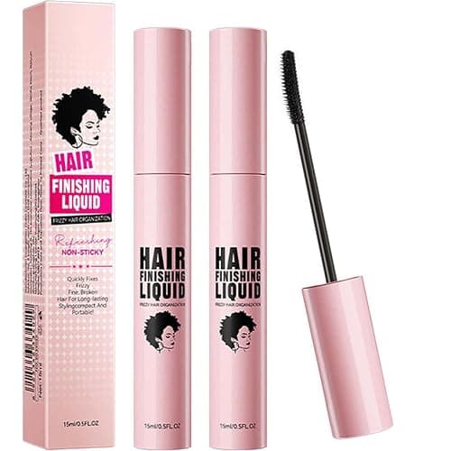 2Pcs Slick Back Hair Stick for Flyaways Not-Greasy & Moisturizing - Hair Wax Stick Women's Styling Gel & Hair Mascara with Non-Greasy Formula, 15ml Travel Size - Image 1