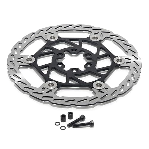 TOFR 220mm Brake Rotor Rear Caliper Adapter Mount for Surron Sur-Ron Light Bee X LBX for Segway X160 X260 thumbnail 3