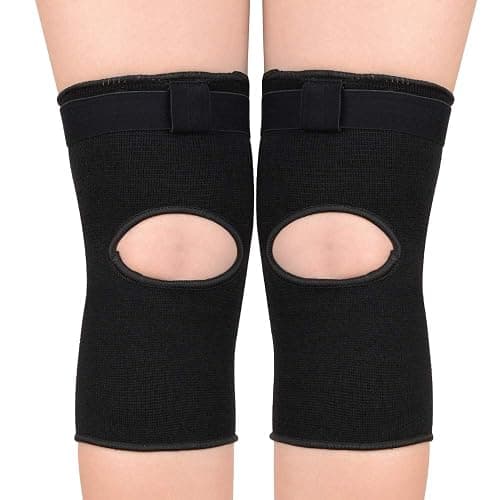 Knieschoner Tanzen Knieschützer Dick Schwamm Kollision Vermeidung Elastisch Anti-Rutsch Knieschoner Sport Beschützer für Kinder und Erwachsene thumbnail 3