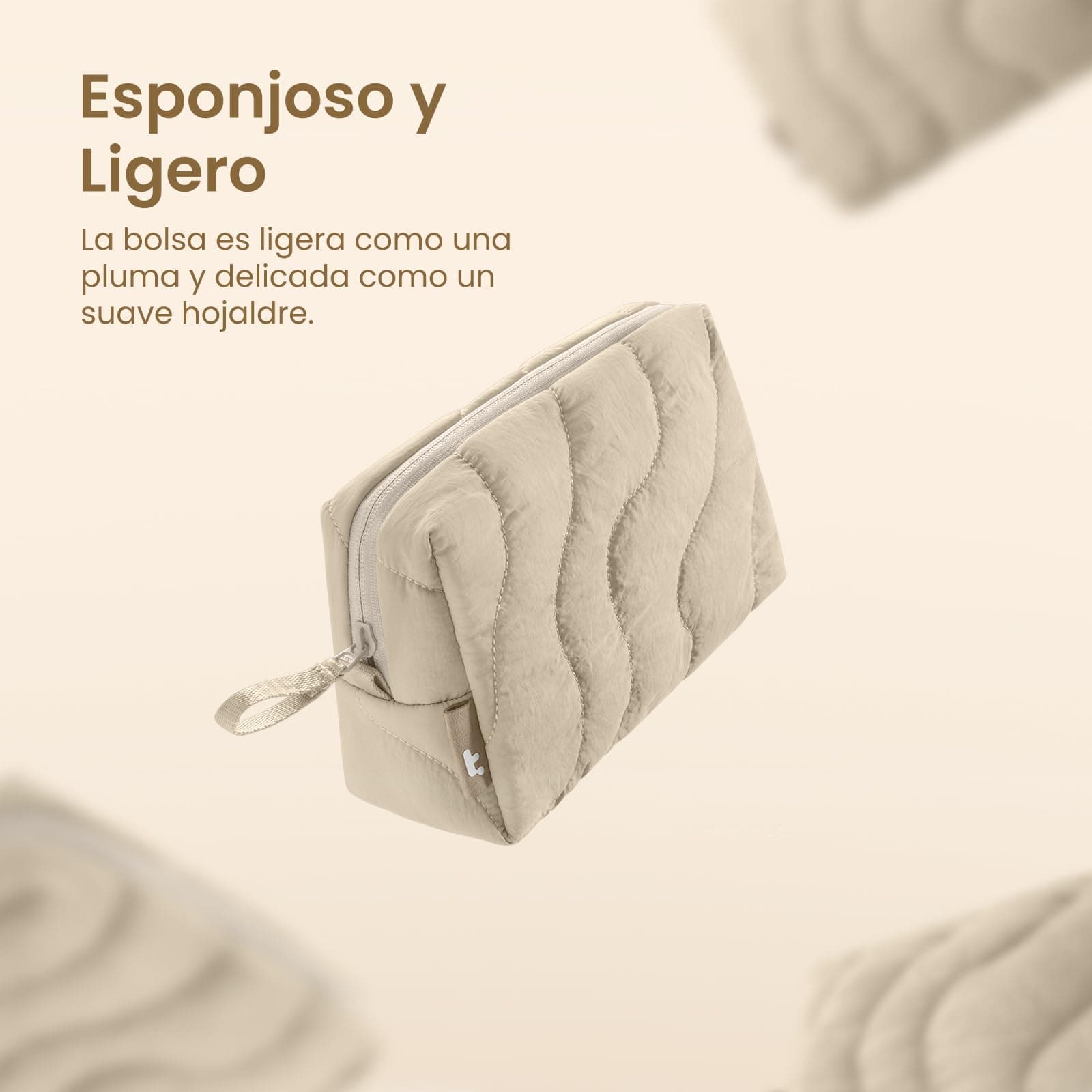 tomtoc Acolchado Bolsa Organizadora Electrónica, Bolsa para Cables Accesorios Resistente al agua, Bolsa Organizadora de Cables Portátil para Fuente de Alimentación de Power Bank, Memoria USB thumbnail 6