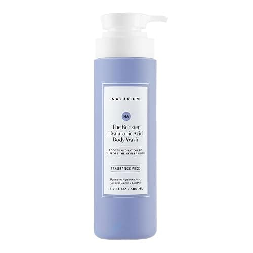 Naturium The Booster Hyaluronic Acid Body Wash, Hydrating & Moisturizing plus Minimizes Dryness, with Glycerin & Vitamin B5, 16.9 oz - Image 1