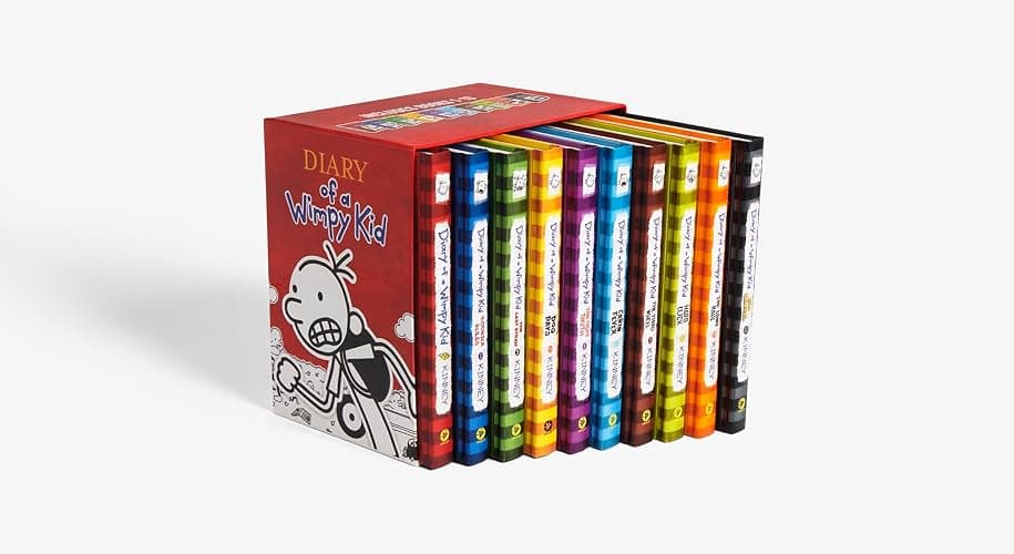 Diary of a Wimpy Kid Box of Books 1–10 Hardcover Gift Set thumbnail 5