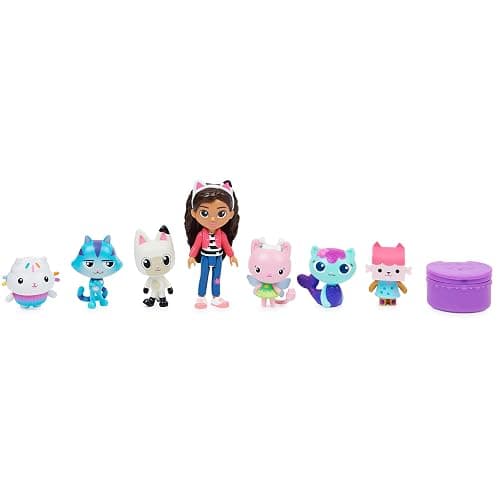 Gabby’s Dollhouse, Deluxe Figure Gift Set with 7 Toy Figures and Surprise Accessory, Kids Toys for Ages 3 and up thumbnail 3