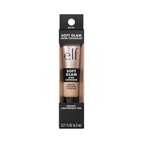 e.l.f. Soft Glam Satin Concealer, Medium Coverage For Blemishes & Under-Eye, Crease-Resistant, Long Lasting, Vegan & Cruelty-Free, 20 Light Cool thumbnail 10