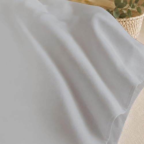 Cottington Lane Ruffled Dorm Room Bed Skirt Twin XL 32 Inch Drop, Hotel Quality Premium Brushed Microfiber Twin Extra Long College Dust Ruffle, Silver Grey thumbnail 9
